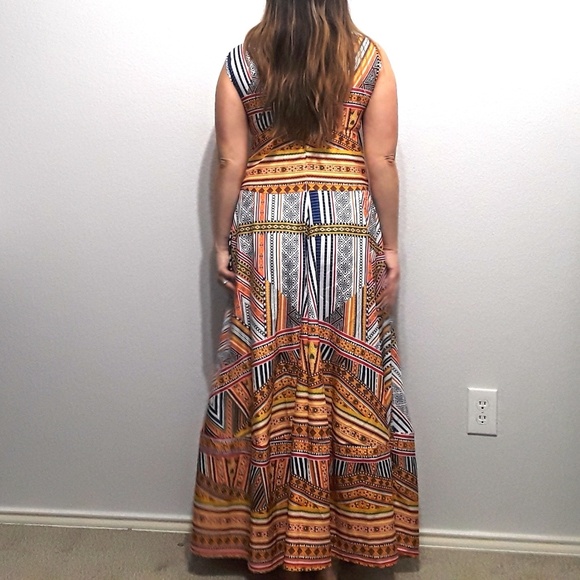 Bright Colored Boho Jumei Yifang Dress (M) - Picture 4 of 8